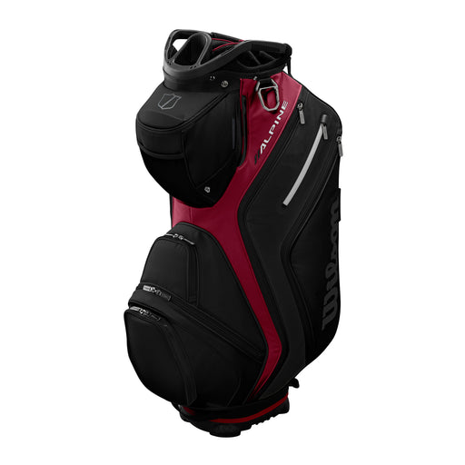 Wilson Alpine Golf Cart Bag - Black/Red