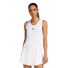 Load image into Gallery viewer, Adidas Y-Tank Pro Womens Tennis Tank - White/L
 - 3