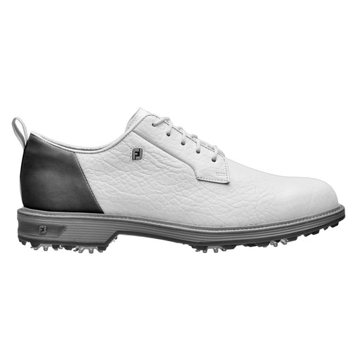 FootJoy PremSeries Field LX Spiked Mens Golf Shoes - White/Grey/2E WIDE/11.0