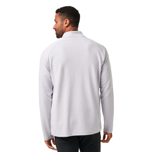 TravisMathew Performance Waffle Mens Quarter Zip Pullover - 2