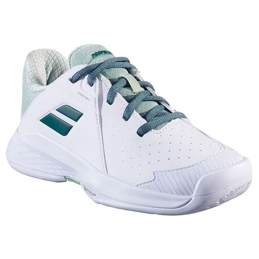 Babolat Propulse 3 Wim All Court Jr Tennis Shoes - Wht/Dark Green/M/7.0