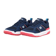 Load image into Gallery viewer, Wilson Pickle Pro Women Pickleball Shoes - Nvy Blz/Wt/Dbry/B Medium/10.0
- 1
