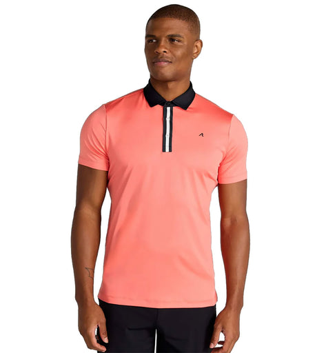 Redvanly Monroe Mens Golf Polo - Coral/L