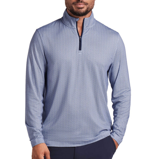 PUMA Golf Pure 2.0 Tile Mens Golf Quarter-Zip - Deep Navy/XL