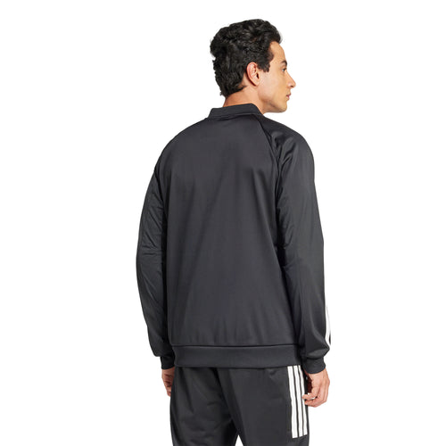 Adidas 3 Stripe Knit Mens Tennis Jacket - 2