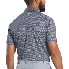 Load image into Gallery viewer, FootJoy Houndstooth Geo Lisle Mens Golf Polo
- 2