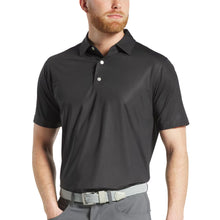 Load image into Gallery viewer, FootJoy Tonal Dot Print Lisle Mens Golf Polo - Black/XL
- 1