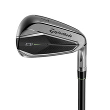 Load image into Gallery viewer, TaylorMade Qi Gunmetal Edition RH Mens Iron Set - 5-PW AW/Kbs Max Mt Blk/Stiff
- 1