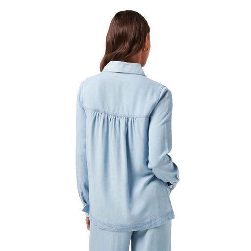 TravisMathew Chambray Button Down Womens LS Shirt