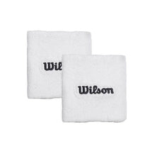 Load image into Gallery viewer, Wilson Wristband 2-Pack - Bright White
 - 2