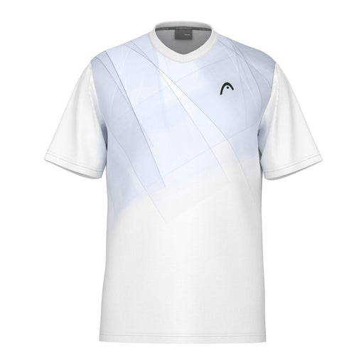 Head Topspin Mens Tennis T-Shirt - Wht/Navy/XXL
