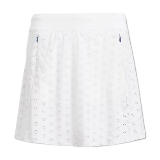 Polo Golf Ralph Lauren Eyelet Girls Golf Skort - Ceramic White/M