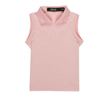 Load image into Gallery viewer, Polo Golf Ralph Lauren Air Tech SL Girls Golf Polo - Garden Pink/M
 - 1