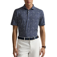 Load image into Gallery viewer, RLX Golf SS Ltwt Airflow Floral Prn Mens Golf Polo - Refined Navy/XL
- 1