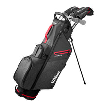 Load image into Gallery viewer, Wilson Profile 11P Mens LH Golf Stand Complete Set - Standard/Regular/Red/Grey/Black
 - 1
