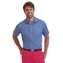 Load image into Gallery viewer, Fairway & Greene Granaway Check Mens Golf Polo - Marine/XXL
- 3