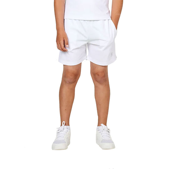 Sofibella SB Boys White Boys Tennis Shorts