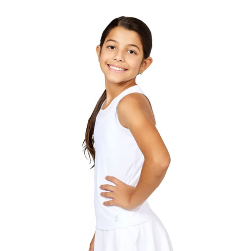Sofibella UV Racerback Girls Tennis Tank Top