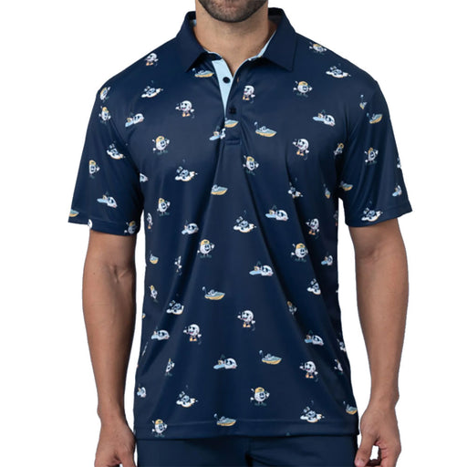 Swannies Meinke Mens Golf Polo - Midnight Navy/XL