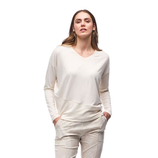Indyeva Veloz Long Sleeve Womens Shirt - Sea Froth/L