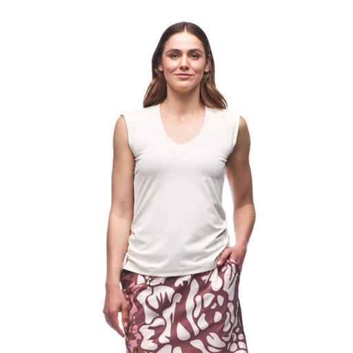 Indyeva Astrid Quick Knit Dry Womens SL Tank Top - Mountain Peak/L