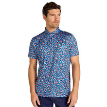 Load image into Gallery viewer, Redvanly Marne Mens Golf Polo - Midnt Nvy Multi/XXL
 - 1