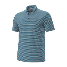 Load image into Gallery viewer, Under Armour Drive Groove Stripe Mens Golf Polo - Ether Blue/XL
- 1