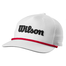 Load image into Gallery viewer, Wilson Golf Rope Cap - White/Red/One Size
 - 4