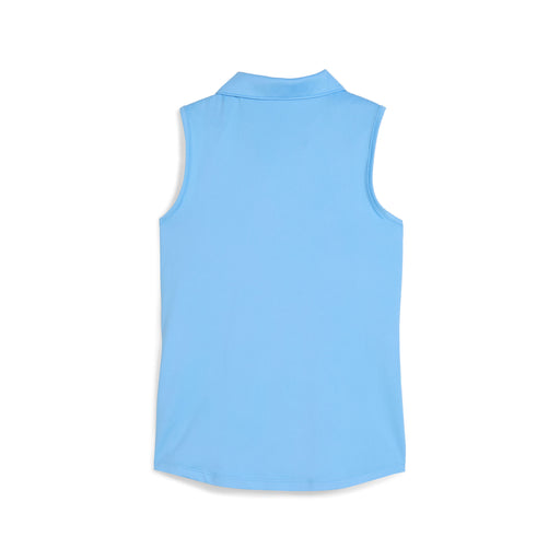 Puma Cloudspun Piped Sleeveless Girls Golf Polo
