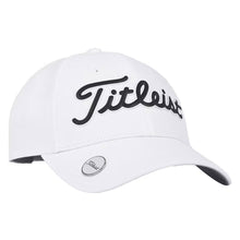Load image into Gallery viewer, Titleist Players Ball Marker Womens Golf Hat - White/Black/One Size
 - 7