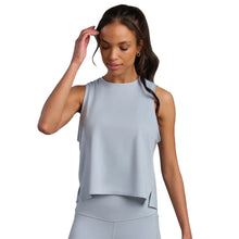 Load image into Gallery viewer, Rhone Serene Womens Tennis Tank - Blue Dawn/L
 - 3