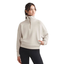 Load image into Gallery viewer, Rhone DreamGlow Half Zip Womens Golf Pullover - Sand/L
- 2