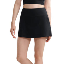 Load image into Gallery viewer, Rhone Course to Court Sport 14in Wmns Tennis Skort - Black/L
 - 1