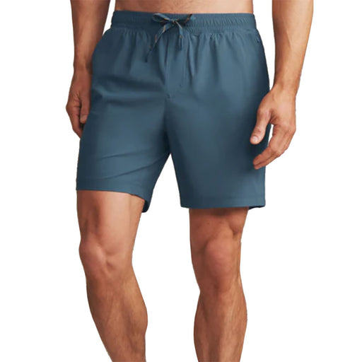 Rhone Pursuit Unlined 7 Inch Mens Tennis Shorts - Dark Teal/XL