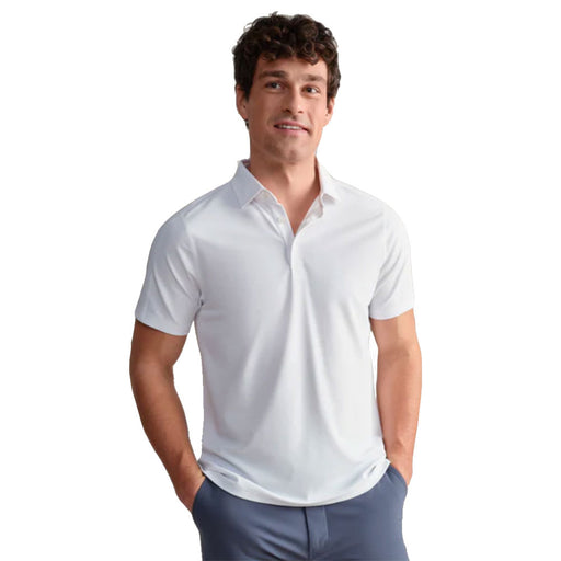 Rhone Regatta Pique Mens Tennis Polo - White/XXL