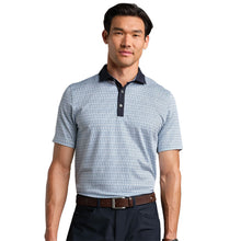 Load image into Gallery viewer, Rhone Sport Spread Collar Mens Golf Polo - Blu Stone/Wht/XL
- 1