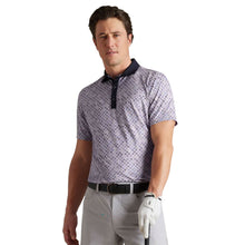Load image into Gallery viewer, Rhone Sport Spread Collar Mens Golf Polo - Lilac/Lvndr Dsk/XXL
 - 3