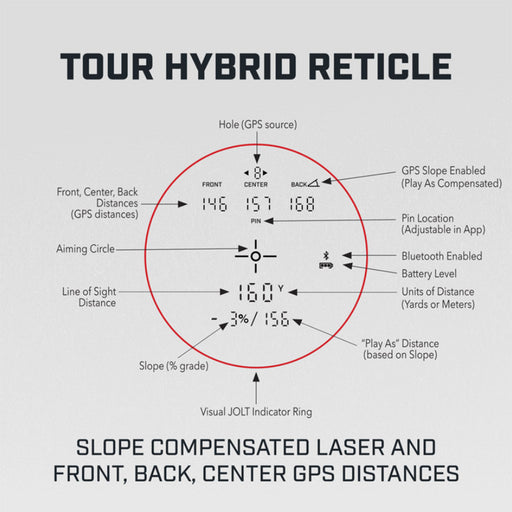 Bushnell Tour Hybrid Laser Rangefinder