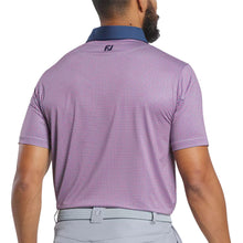 Load image into Gallery viewer, FootJoy Lattice Print Lisle Mens Golf Polo
- 2