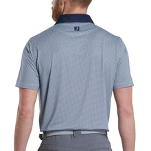 Load image into Gallery viewer, FootJoy Lattice Print Lisle Mens Golf Polo
- 4