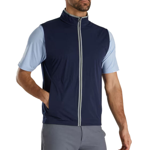 FootJoy HydroKnit Mens Golf Vest - Navy/XL