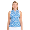 Sofibella Miss Santori Sleeveless Womens Golf Polo