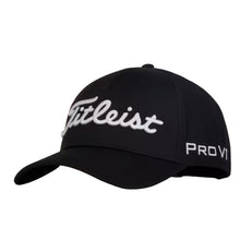 Load image into Gallery viewer, Titleist Tour Performance Womens Golf Hat 25 - Black/White/One Size
- 1