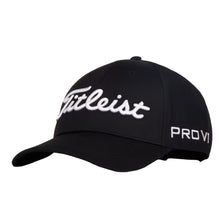 Load image into Gallery viewer, Titleist Tour Performance Mens Golf Hat 2025 - Black/White/One Size
- 1