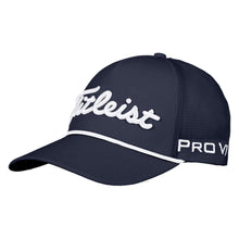 Load image into Gallery viewer, Titleist Tour Rope Mens Golf Hat - Navy/White
- 3