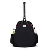 Ame & Lulu Game On Black/Coral Tennis Backpack