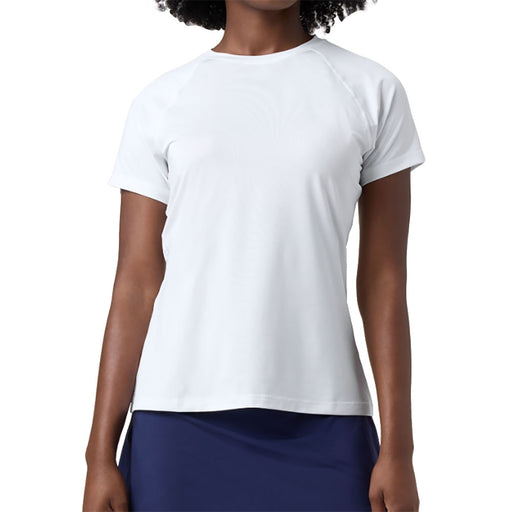 FILA Essen Short Sleeve Mesh Back Wmn Tennis Shirt - White/XL