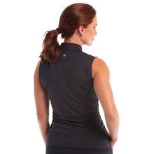 Load image into Gallery viewer, EP New York Bias Geo Dot Print SL Womens Golf Polo
- 2