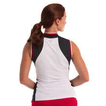 Load image into Gallery viewer, EP New York Stand Collar SL Womens Golf Polo
 - 2