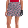 EP New York Argyle Print 16.5 Inch Womens Golf Skort